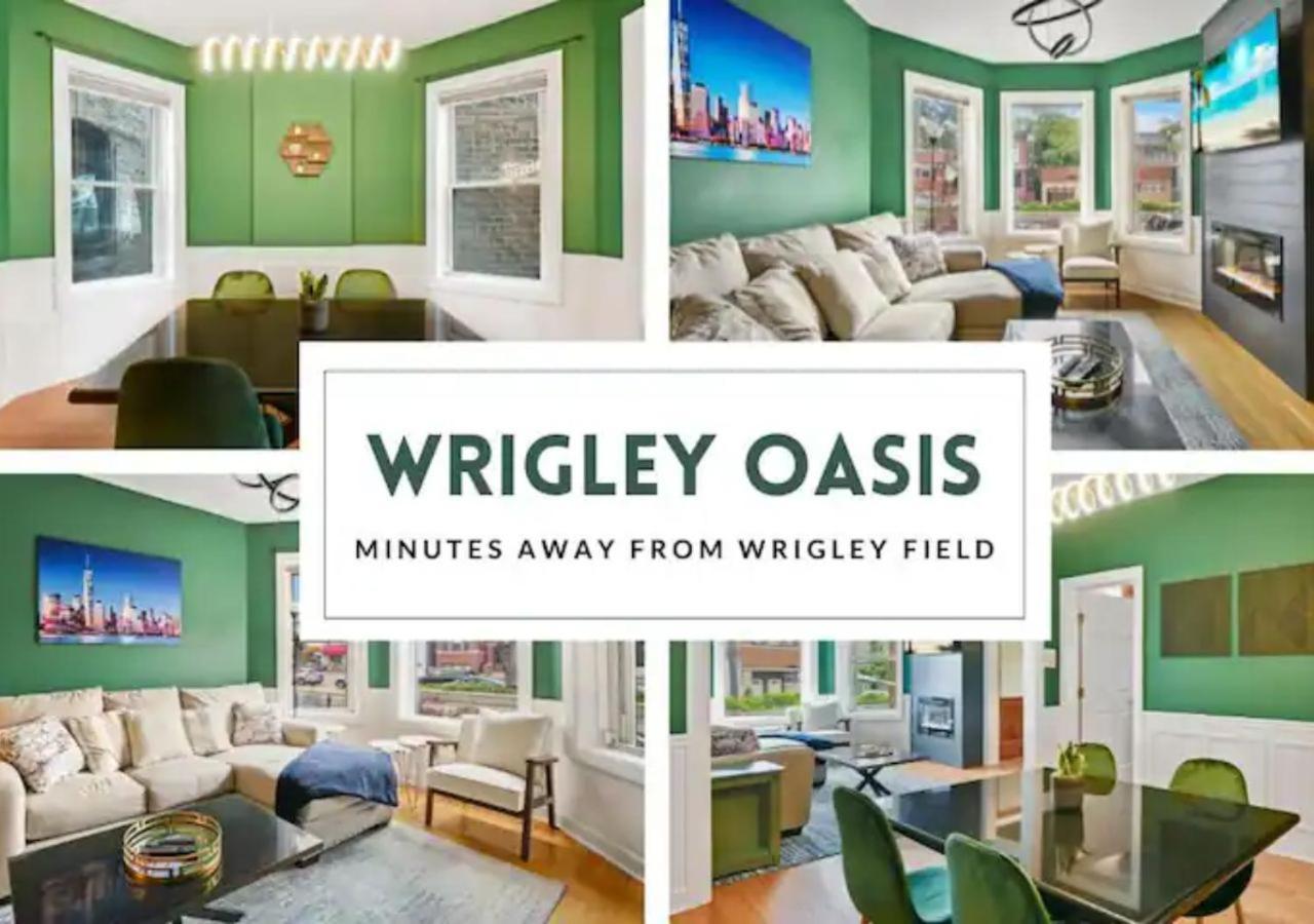 2 Bed Apt W/ Office, Free Parking, Near Wrigley ชิคาโก ภายนอก รูปภาพ